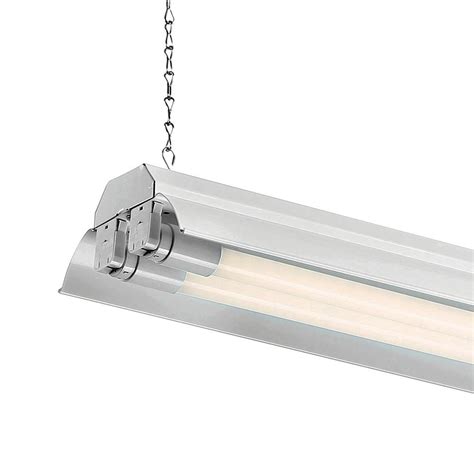 4ft led light fixture home depot